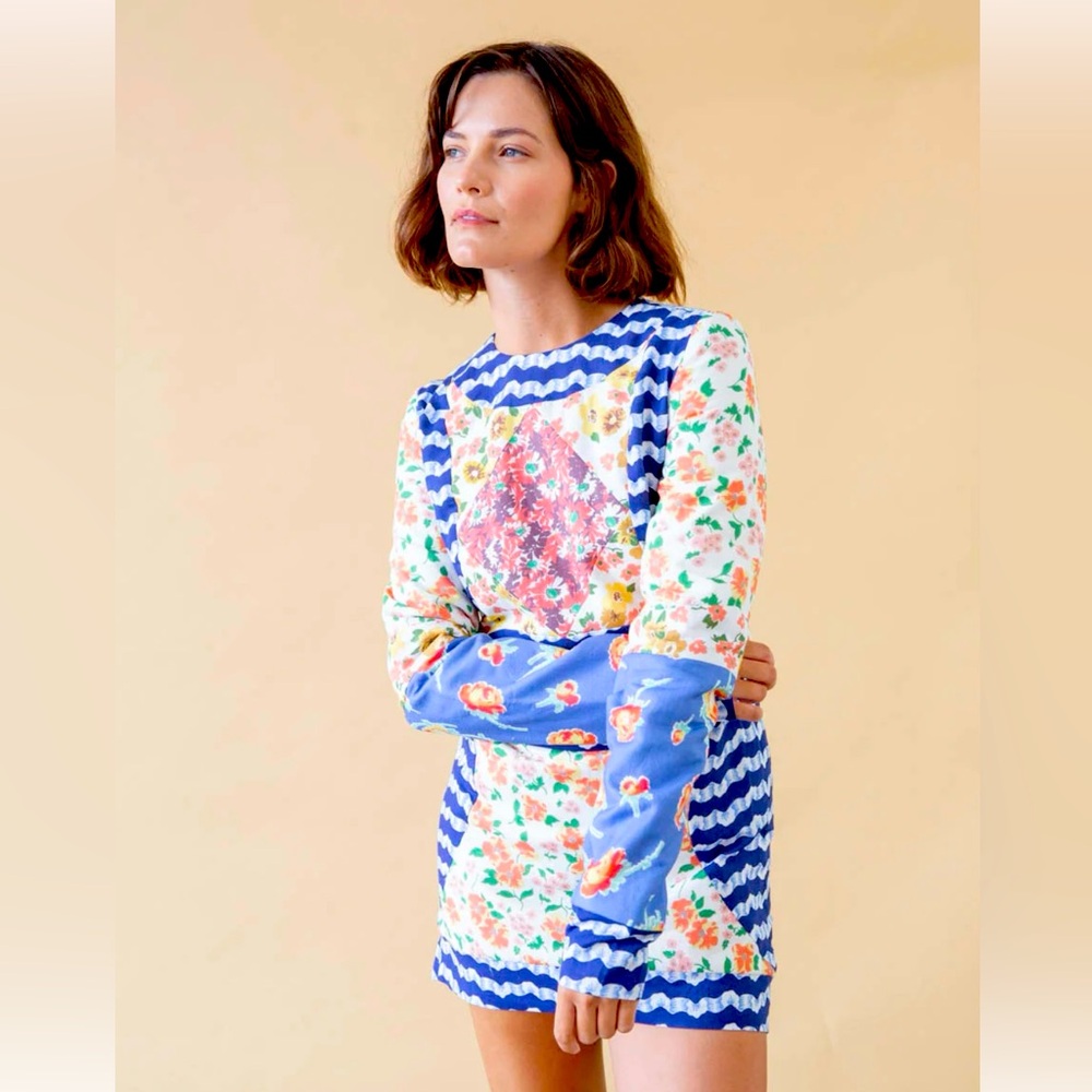 Rare NWT Carleen North Star Quilted Dress